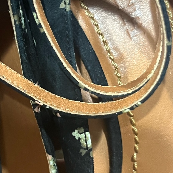 COACH suede floral Mary Jane shoes - Picture 3 of 15